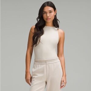Lululemon wundermost Ultra-soft Nulu high-neck sleeveless  Bodysuit